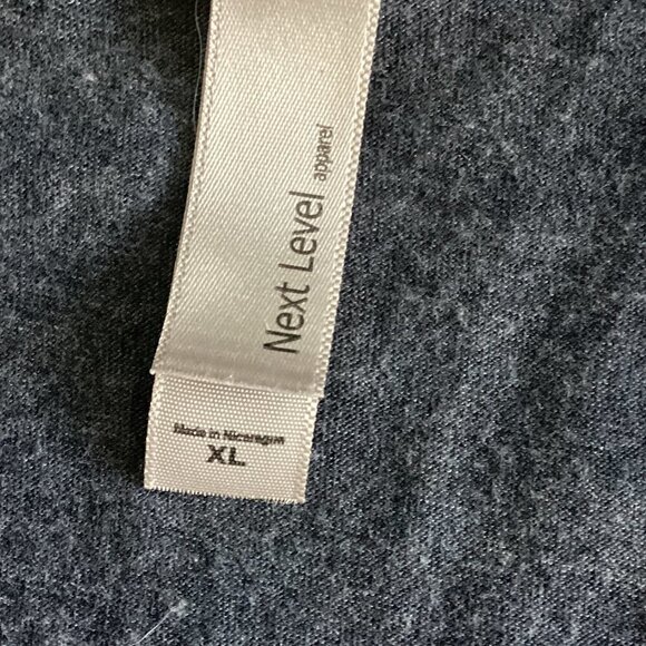 Next Level Apparel Racerback Graphic Tank Top XL Navy Blue 152C - Picture 6 of 8